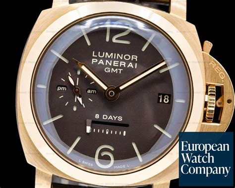 Panerai PAM289 Luminor 1950 Pam 289 8 Day GMT, 18K